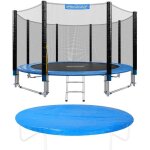 Trampoline � 305 cm certifi� t�v s�d gs set complet filet de s�curit� b�che de protection echelle coussin ...