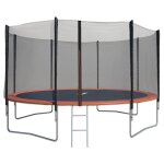 Trampoline 4. 27m de diamètre avec filet de sécurité et échelle - trigano jardin - j - jou132 Trampoline 4. 27m de diamètre avec filet de sécurité et échelle - trigano jardin - j - jou132