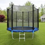 Trampoline avec filet de protection et �chelle 244 cm jouet enfant sport � domicile en plein air en s�curit� ...