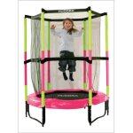 Le trampoline joey jump 3. 0 rose de 140 cm de diam�tre