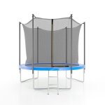 Trampoline de jardin - jump4fun - 8ft - �244 cm - m�tal - filet int�rieur