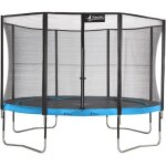 Trampoline de jardin kangui punchi atoll 360 - diam�tre 366cm - filet de s�curit� inclus