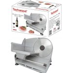 Trancheuse électrique - techwood - 150w - lame inox démontable - Ø 190 mm - epaisseur de tranchage 0 ... Trancheuse électrique - techwood - 150w - lame inox démontable - Ø 190 mm - epaisseur de tranchage 0 ...