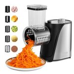 Trancheuse jambon lectrique - vevor - moulin rpe  fromage lectrique trancheuse  lgumes 250 w coupe ...