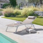 Transat aluminium trait� �poxy bonao lin et blanc - hesp�ride