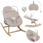 Transat bébé lionelo dalia - ultra légère - jusqu?à 9 kg - mouvement de bascule naturel Transat bébé lionelo dalia - ultra légère - jusqu?à 9 kg - mouvement de bascule naturel