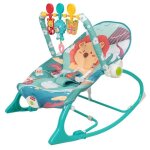 Transat b�b� et si�ge sauteur - balancelle avec vibrations apaisantes arche de jeu avec 3 jouetsd�s la ...