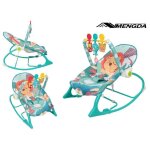Transat et si�ge sauteur arche de jeu mengda - musical - blanc - effets sonores - mixte