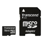 Transcend premium - carte m�moire flash (adaptateur microsdhc - sd inclus(e)) - 8 go - class 10 - 133x ...