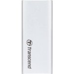 Disque ssd externe transcend esd240c - 120 go - m. 2 - usb 3. 1 gen 2 (usb - c) - argent