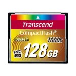 Transcend ultimate - carte mmoire flash - 128 go - 1000x - compactflash