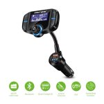 Transmetteur bluetooth pour voiture lcc� grand �cran double usb prise en charge de la carte tf externe ...