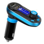 Transmetteur fm bluetooth voiture auto main libre musique mp3 adaptateur radio