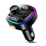 Transmetteur fm bluetooth voiture chargeur allume cigare usb qc3. 0 chargeur rapid voiture 87. 5 - 108. ...