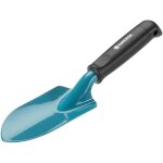 Transplantoir large classic - gardena - largeur de travail de 8 cm - en acier de qualit� - noir et bleu ...
