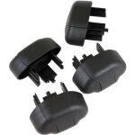 Pices dtaches thule aero roof bar end caps 50084 - pack de 4 - noir