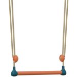 Trap�ze pour portique - aleo by trigano - 529 - suspente corde - corail / bleu