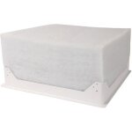 Trappe de plafond - nicoll - escamotable - blanc - forte imperméabilité - isolation 75 m². k / w Trappe de plafond - nicoll - escamotable - blanc - forte imperméabilité - isolation 75 m². k / w