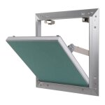 Trappe de visite alu hydro semin - 300 mm x 300 mm - ouverture poussez - l�chez - pi�ces humides - acc�s ...