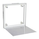 Trappe de visite � carreler semin - 200 mm x 200 mm - sp�cial acc�s sous baignoire - pi�ces humides et ...