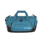 Sac de voyage - travelite - kick off duffle s - turquoise et noir - 42x22x27 cm - 600g