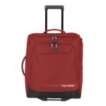 Travelite sac de voyage rouge pour femme et homme - kick off wheeled duffle s 174843