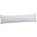 Traversin - non spcifi - mousse  mmoire de forme - 127 x 35 x 20 cm - blanc - synthtique