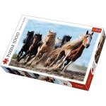 Puzzle - trefl - 10446 - 1000 pices - animaux - chevaux au galop - multicolore