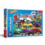 Puzzle - trefl - hot wheels - 100 pices - multicolore -  partir de 3 ans