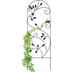 Relaxdays treillis jardin oiseaux fer clôture plante grimpante grille fleurs métal arceau rosier 120 ... Relaxdays treillis jardin oiseaux fer clôture plante grimpante grille fleurs métal arceau rosier 120 ...