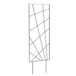 Treillis � piquer - louis moulin - mandala - 30 x 100 cm - acier �poxy - anthracite