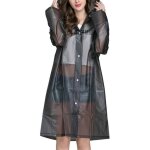 Trench femme - funmoon - imperméable - transparent - coupe - vent - noir Trench femme - funmoon - imperméable - transparent - coupe - vent - noir