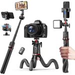 Trépied flexible pour téléphone et caméra appareil photo mini trépied extensible à rotation 360° portable ... Trépied flexible pour téléphone et caméra appareil photo mini trépied extensible à rotation 360° portable ...