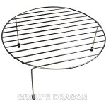 Trepied grille haut pour micro ondes lg - mc766y - mc8083mlr - noir - 3750w1a0