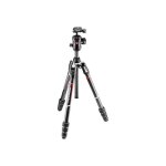 Trpied - manfrotto befree gt mkbfrtc4gt - bh - fibre de carbone - boule - 10 kg - noir / argent