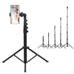 Tr�pied mobile - inf - tr�pied selfie stick - hauteur 160 cm - support rotatif - flexible