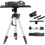 Tr�pied pour projecteur support videoprojecteur photographie en aluminium r�glable de 53 - 136cm avec ...