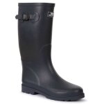Bottes de pluie recon - trespass - homme - noir - caoutchouc