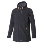 Veste softshell trespass kristen - femme - noir - impermable - respirante - ski