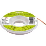 Tresse � dessouder - fixpoint - 10 mm x 15 m - cuivre pur - flexible - efficace pour zones difficiles ...