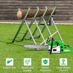 Treteau de chantier - homewell - pliable - acier - 84 * 80 * 80 cm - charge maximale 100 kg