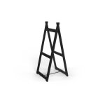 Trteau - nordlinger - delta - noir - bois 100% fsc - idal bureau ou bibliothque