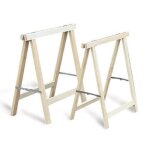 Tréteau pliant bois 75x75cm - mercier - 415 Tréteau pliant bois 75x75cm - mercier - 415