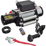 Treuil lectrique 12v traction tlcomandes dont 1 sans fil + cables