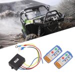 Treuil �lectrique - omabeta - commande sans fil - 120w - 12 - 24 v - t�l�commande incluse