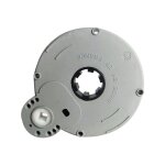 Treuil a sortie laterale 7 / 1 entree c8 sortie crabot zf femelle (fdc droite)