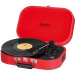 Platine vinyle nomade tt 1020 bt rouge trevi