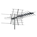Antenne rateau extérieure - triax - vhf / uhf - gain 14. 5 db - passif - montage sur toit Antenne rateau extérieure - triax - vhf / uhf - gain 14. 5 db - passif - montage sur toit