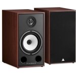 Enceinte biblioth�que - triangle - borea br03 - noyer - 100w - 2 haut - parleurs