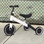 Tricycle pour b�b� huole - blanc - 2 en 1 - �ge appropri�: 18 mois � 4 ans